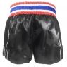 Boxsense Retro Muay Thai Shorts : BXSRTO-001-Black